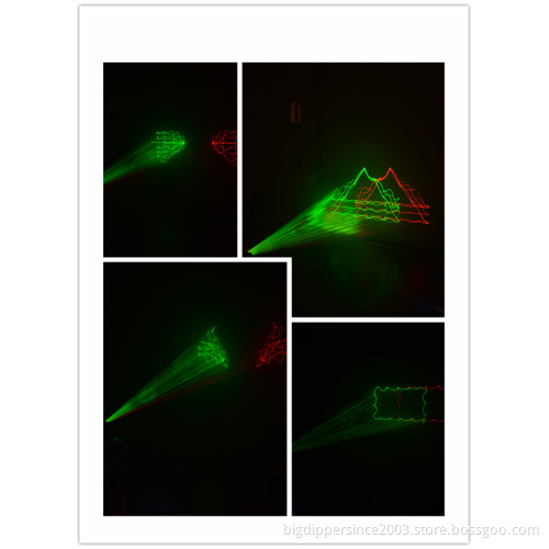 Green red laser lighting BigDipper stage light for nightclub dj ball K800